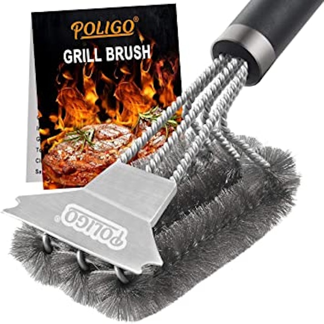 Poligo Grill Brush and Scraper  1