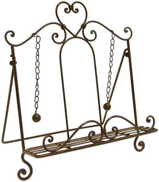 Dibor Cast Iron French Style Cookbook Stand 1