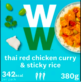 Weight Watchers Red Thai Curry & Sticky Jasmine Rice 1