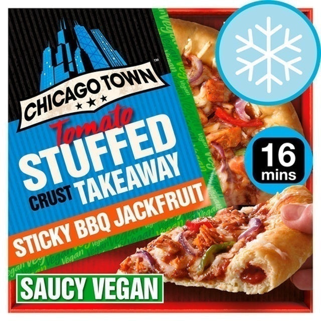 Chicago Town Vegan Crust Pizza BBQ Jackfruit 1