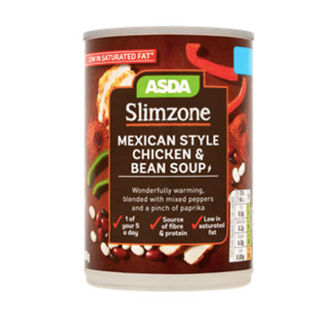 ASDA Slimzone Mexican Style Chicken & Bean Soup 1
