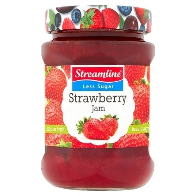 Streamline  Reduced Sugar Strawberry Jam 1