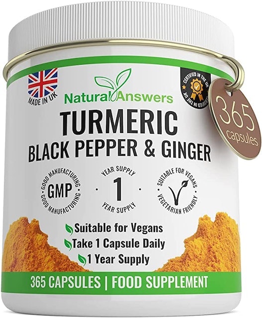 Natural Answers Turmeric Black Pepper & Ginger 1