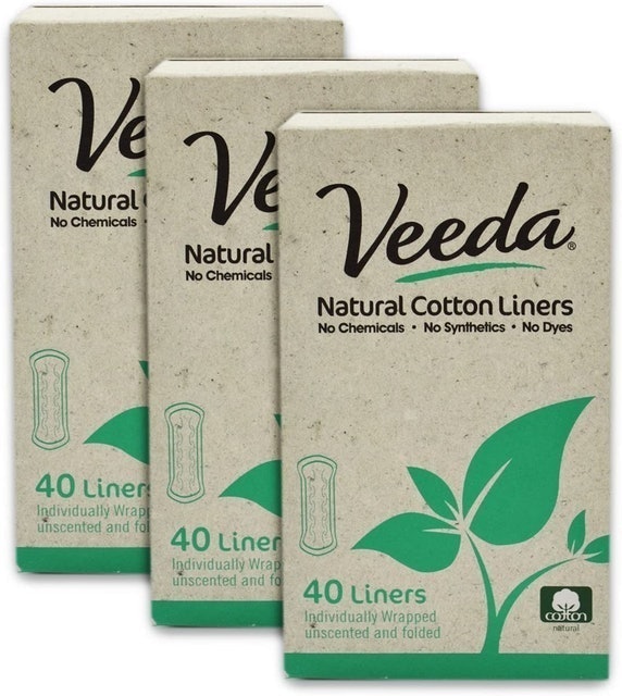 Veeda  Ultra Thin Natural Cotton Liners 1