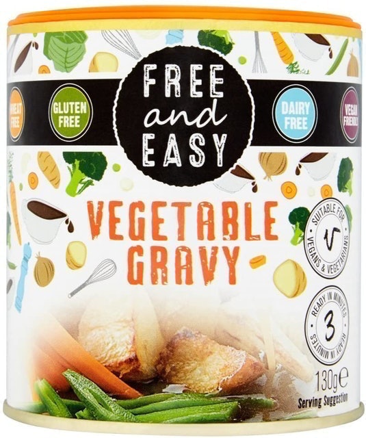 Free & Easy Vegetable Gravy 1
