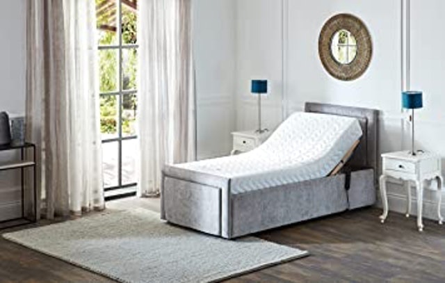 Generic Supreme Electric Adjustable Bed with Headboard & Footend 1