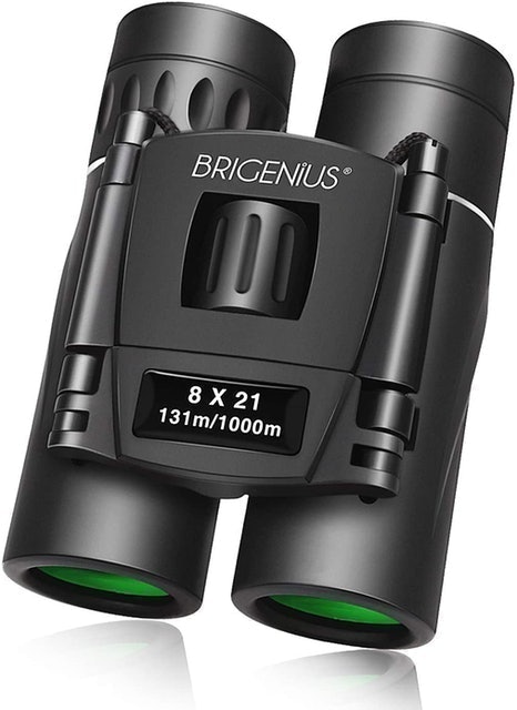 Brigenius Premium Pocket Binoculars for Bird Watching 1