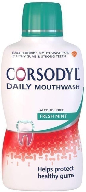 Corsodyl Daily Mouthwash Alcohol Free 1