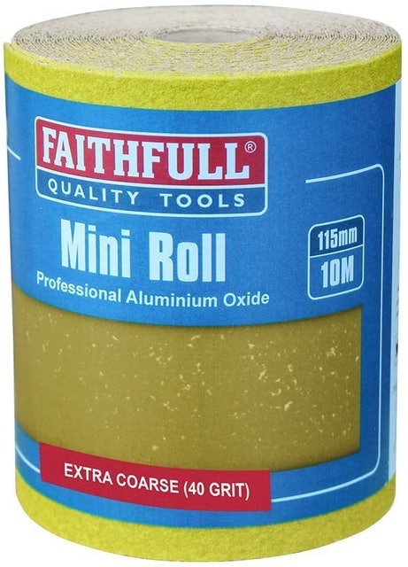 Faithfull  Aluminium Oxide Paper Roll  1