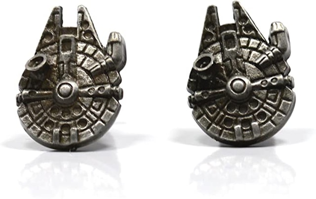 Beaux Bijoux Star Wars Accessories - Palladium Millennium Falcon Cufflinks 1