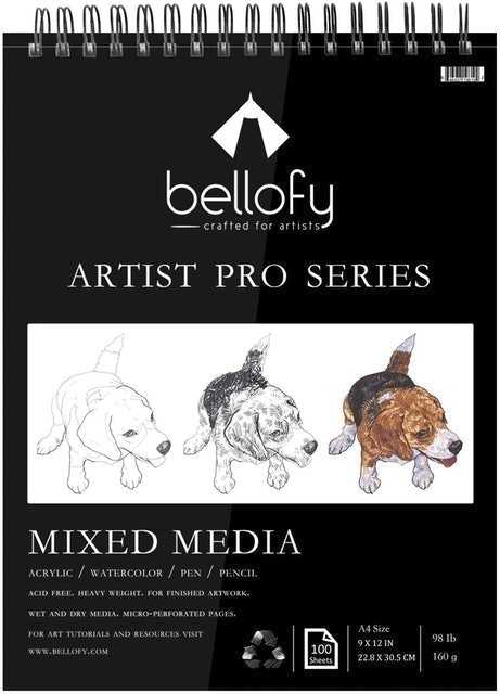 Bellofy Mixed Media Sketchbook 1