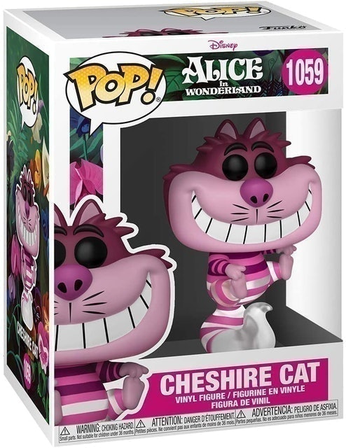 Funko  Semi-Translucent The Cheshire Cat Alice In Wonderland 70th 1
