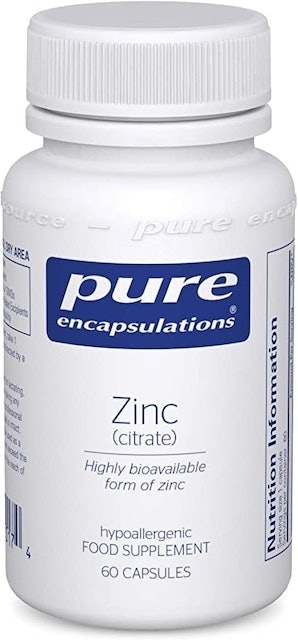Pure Encapsulations Highly Bioavailable Zinc Supplement 1