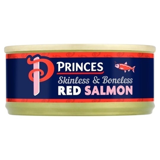 Princes  Wild Red Salmon Skinless & Boneless  1