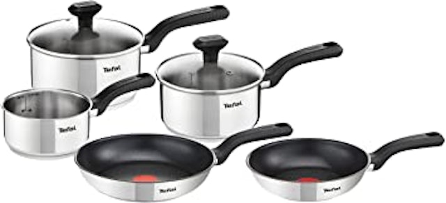 Tefal 5 Piece, Comfort Max, Stainless Steel 1