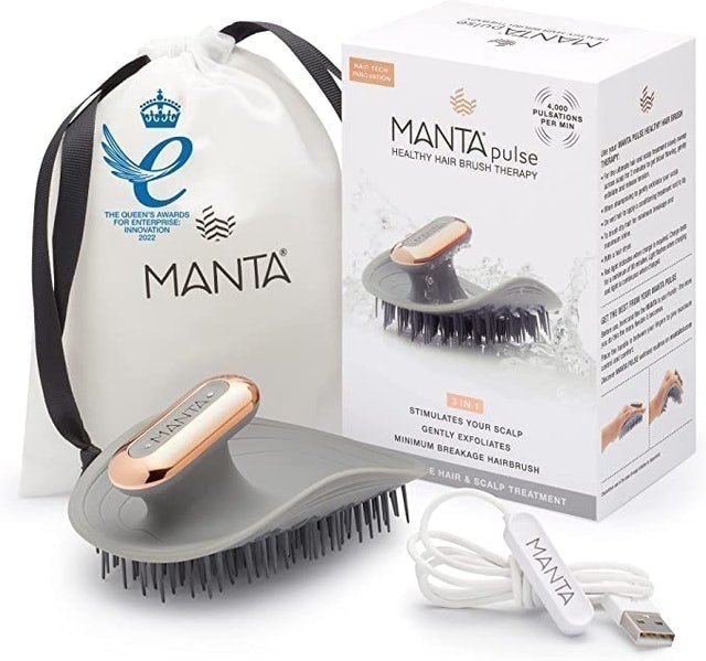 Manta Pulse Electric Scalp Massager & Shampoo Brush 1