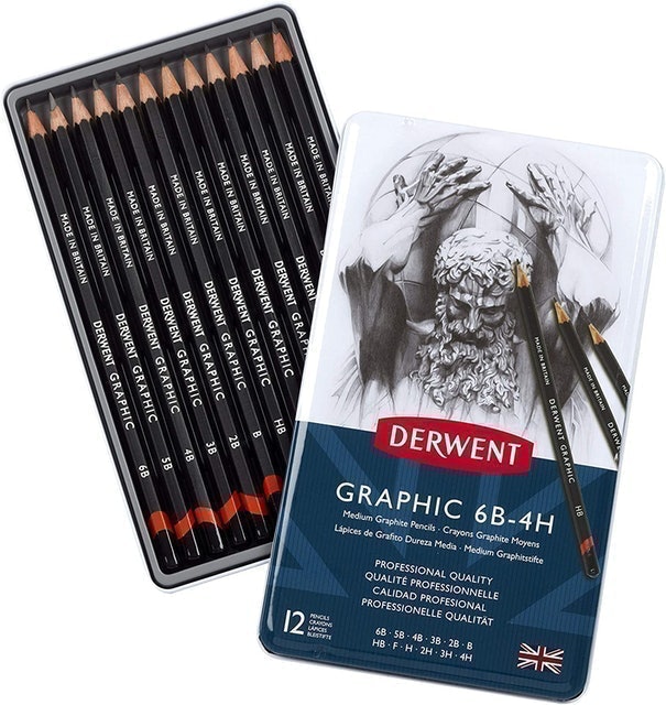 Derwent Graphic Medium Pencils 1
