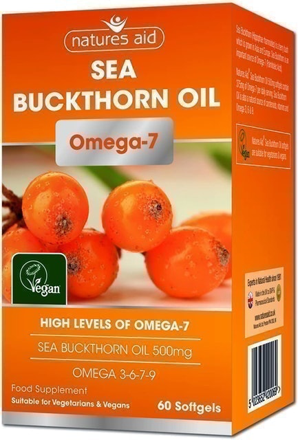Nature's Aid Sea Buckthorn Oil Omega-7  1
