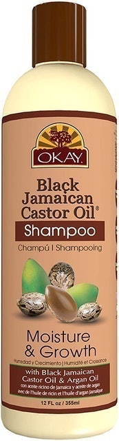 OKAY Pure Naturals Black Jamaican Castor Oil Shampoo 1
