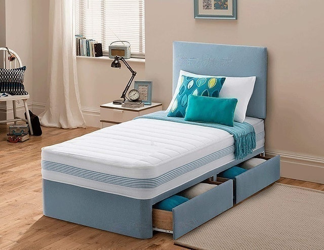 Sleep Factory Luxury Plush Single Divan Bed for Adults 1