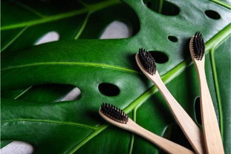 Charcoal Bristles Are Antibacterial and Whitening for a Deeper Clean